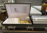 Cassaforte in metallo interno personalizzabile per funerali Superficie decorativa