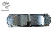 Angolo di plastica vergine d'argento del cofanetto della decorazione della bara dei pp con i tubi del ferro