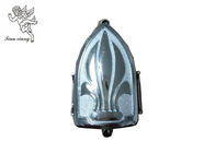 Angolo d'argento funereo del cofanetto della decorazione della bara della materia plastica con i tubi del ferro