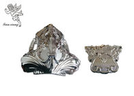 Angolo di bara di plastica d'argento con le barre d'acciaio, vendita all'ingrosso europea dell'hardware del cofanetto di stile