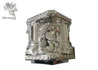 Bara di plastica d'argento Decoratin, parti decorative funeree di un modello di Cristo del cofanetto