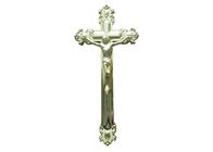 Croce ornamentale della bara di Gesù per il × funereo 20,8 cm di dimensione 44,8 di colore dell'oro