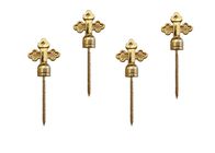 Vite funerea 5# della bara della decorazione che corrisponde con l'oro dei sostegni cruciforme