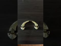 Maniglia per bara premium in lega di zinco TX F03 Finitura oro