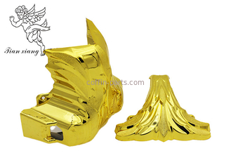 Square Custom Casket Corners For Funeral Interment Ornamentation