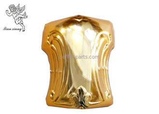 Dark Glod PP Recycle Plastic Material Coffin Accessories Casket Corner for swing handle