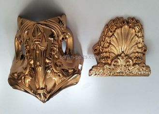 Customized Size Casket Corners With Iron Tubes Abs Plastic Material