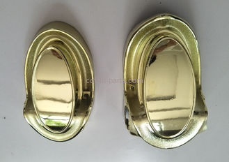 Pale Gold Model 6# Plastic Coffin Ornaments