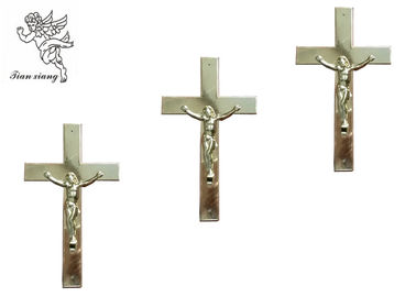 Pc pallidi/Ctn TX - Gesù 6# di cm 200 del × 14 di dimensione 24 dell'oro di Gesù della croce di plastica della bara
