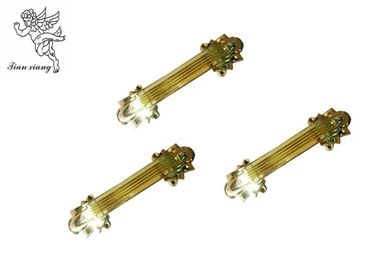 Ricicli l'argento standard di stile di Eruopean delle maniglie di plastica della bara per la sezione del cofanetto