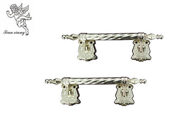 Stile materiale in lega di zinco dell'europeo dell'hardware della bara della maniglia dell'oscillazione del cofanetto del metallo forte