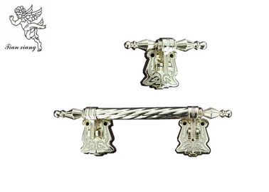 Stile materiale in lega di zinco dell'europeo dell'hardware della bara della maniglia dell'oscillazione del cofanetto del metallo forte