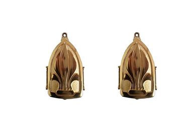 La bara lucidata dell'oro parte gli stampaggi ad iniezione 62cm x 54cm x 38cm per la decorazione del cofanetto