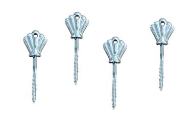 Componenti d'argento del cofanetto della plastica e del metallo della vite della bara della pittura per la legatura del cofanetto