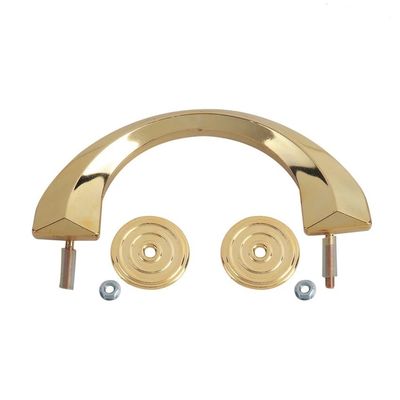 Croce trasversale della bara materiale di colore pp dell'oro dell'incrocio 37×13.7cm del cofanetto