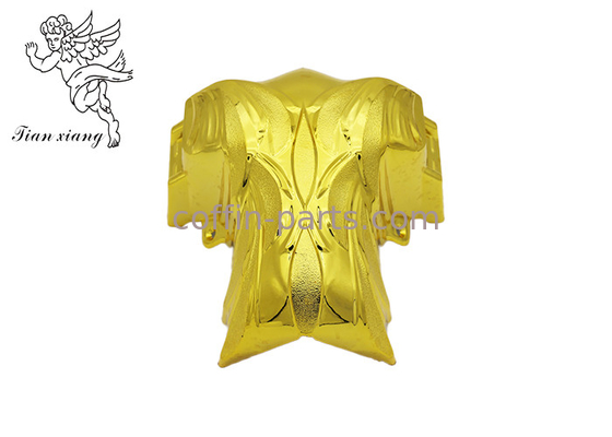 Square Custom Casket Corners For Funeral Interment Ornamentation