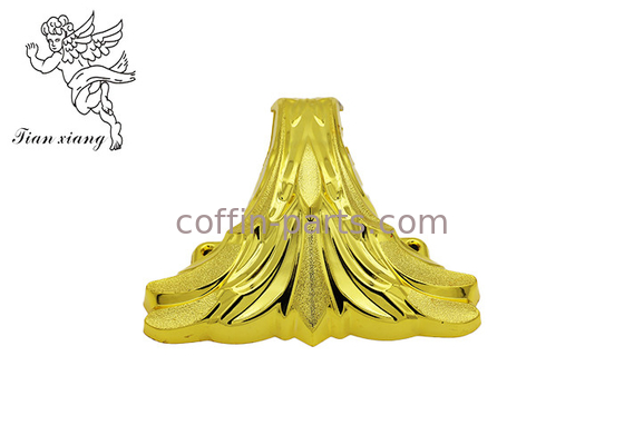 Square Custom Casket Corners For Funeral Interment Ornamentation