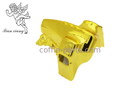 Customized Parts Of A Coffin , Casket Hardware Injection Molding