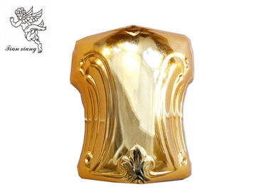 Dark Glod PP Recycle Plastic Material Coffin Accessories Casket Corner for swing handle