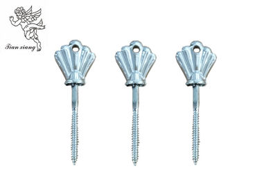 Adult Casket Surface Coffin Fittings Screw 1# Silver Color African Style