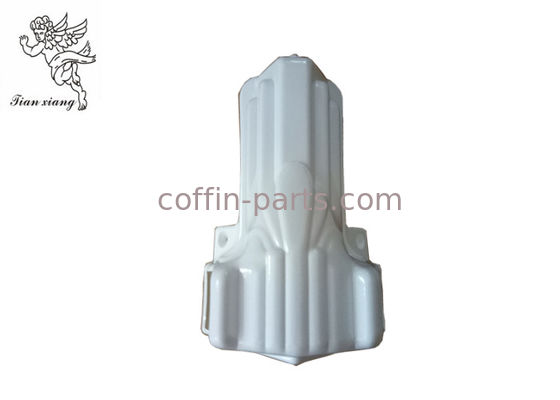 White Coffin Decorative Casket Corners Plastic 60cm X 45cm X 35cmCorner 11#