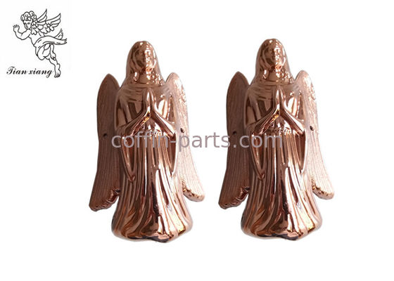 Copper Coffin Furniture Casket Corners Plastic Angel Pattern American Style