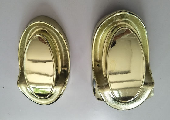 Pale Gold Model 6# Plastic Coffin Ornaments