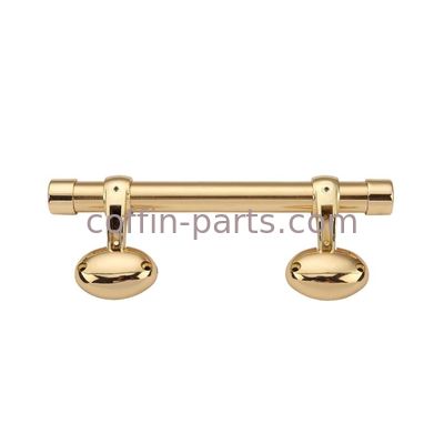 Standard Zinc Metal Casket Handle Shining Silver Color Eggs Pattern