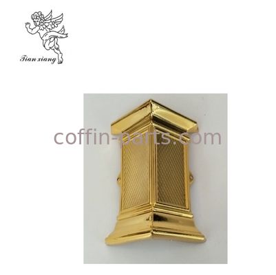 Funeral Golden Color Casket Swing Bar Zinc Material Coffin Accessories