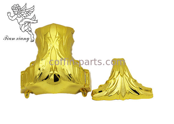 Angolo di plastica funereo stile americano 1# del cofanetto dell'argento o dell'oro