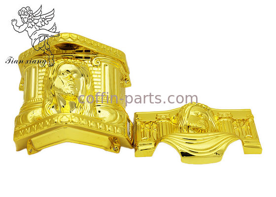 Accessori stile americani della bara, montaggi di plastica d'angolo della bara del cofanetto con ferro Tubesv