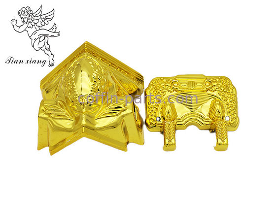 La bara colore d'argento/di rame parte l'accessorio d'angolo pp del cofanetto/materiale dell'ABS