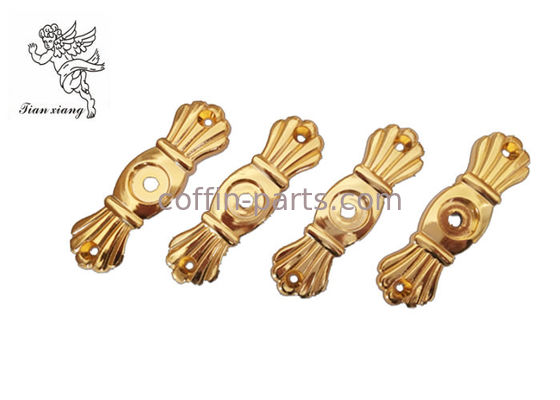 Bara funerea HardwareBracket dell'oro che corrisponde con la vite, fornitori dell'hardware del cofanetto
