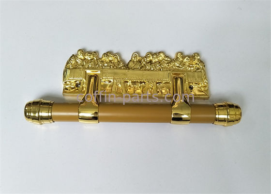 Maniglie della bara/accessori di plastica resistenti del cofanetto Metallzation dell'oro